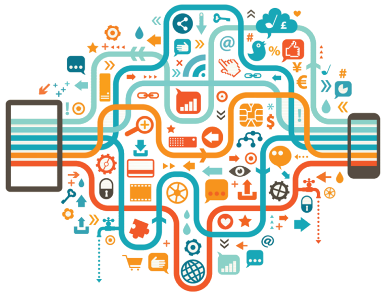 A tube map style systems map